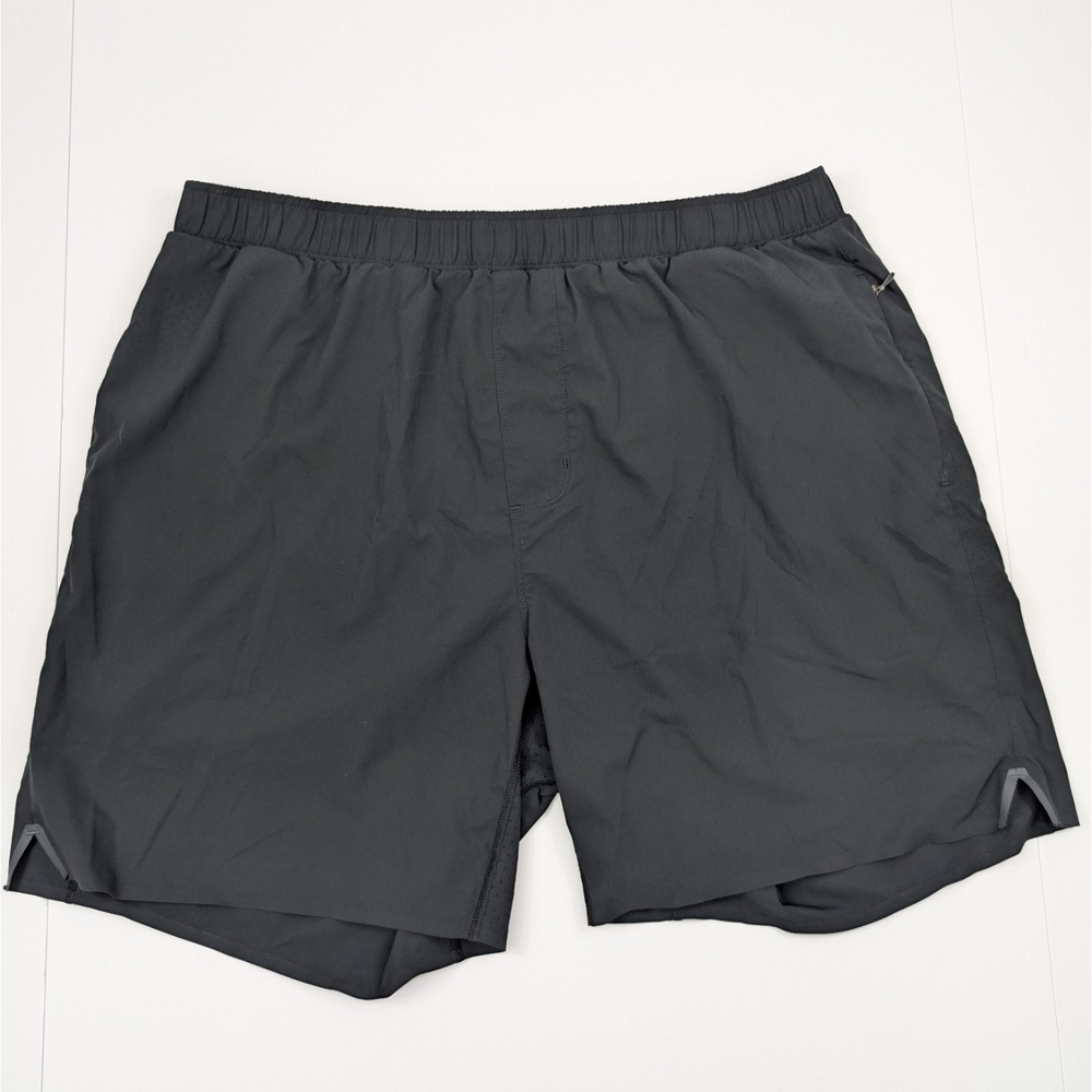 Rhone Swift Running Shorts Mens XL 7" Inseam Black Lined‎ Active Sports